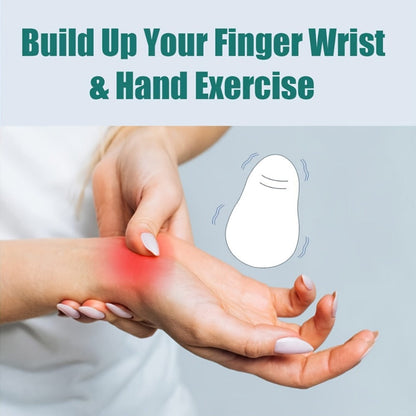 Electric Hand Massager with Vibrating Ball, Multi-Functional Squeeze Therapy Device for Finger Massage, Hand Exercises, Stress Relief & Rehabilitation – Ultra-Soft Personal Massager