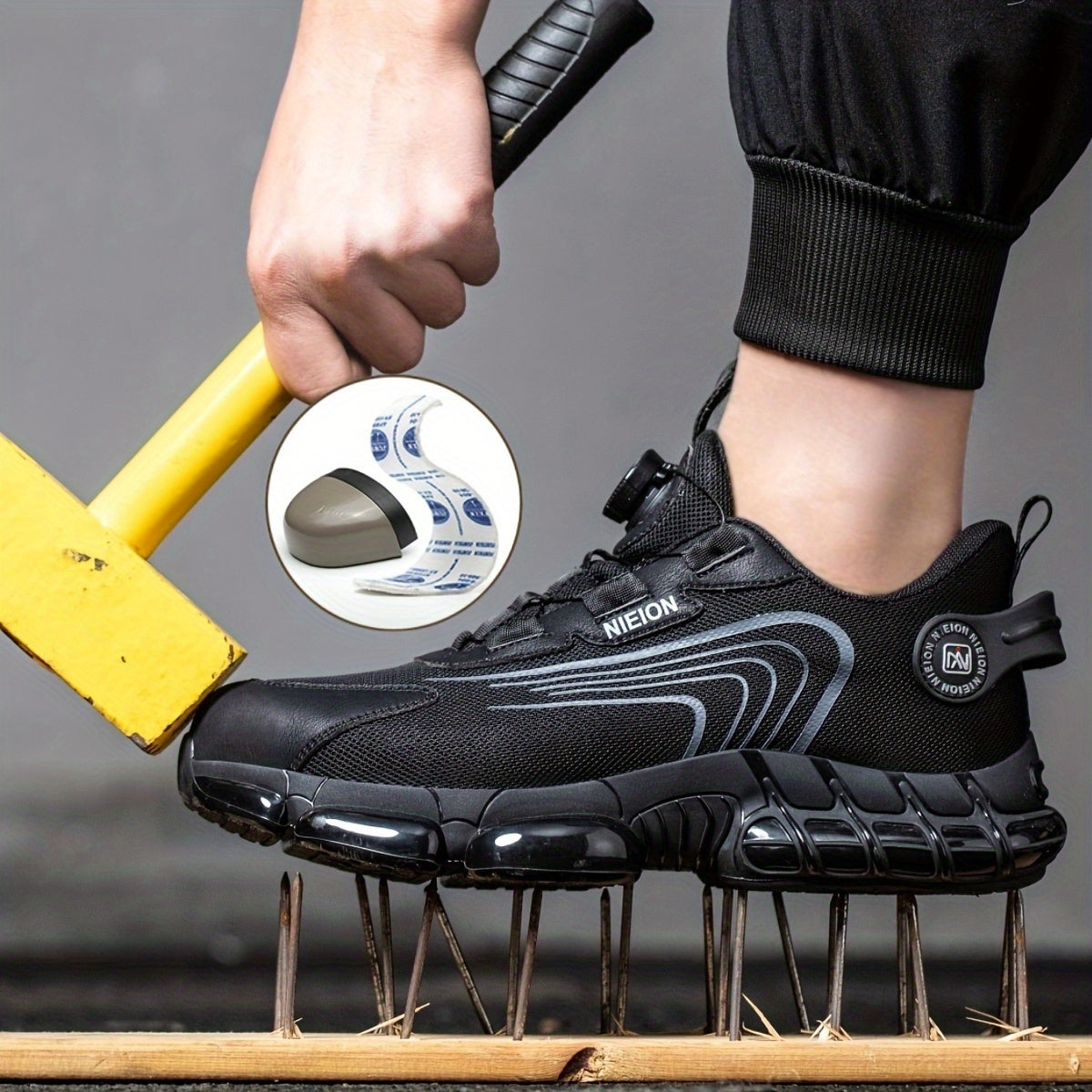 Unisex Work & Safety Shoes - Steel Toe Protection & Puncture Resistant