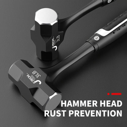 Octagonal Hammer 2/3/4 LB – Heavy-Duty Non-Slip Handle, Professional Masonry & Demolition Sledge Hammer for Stone, Concrete, Construction & DIY Home Projects