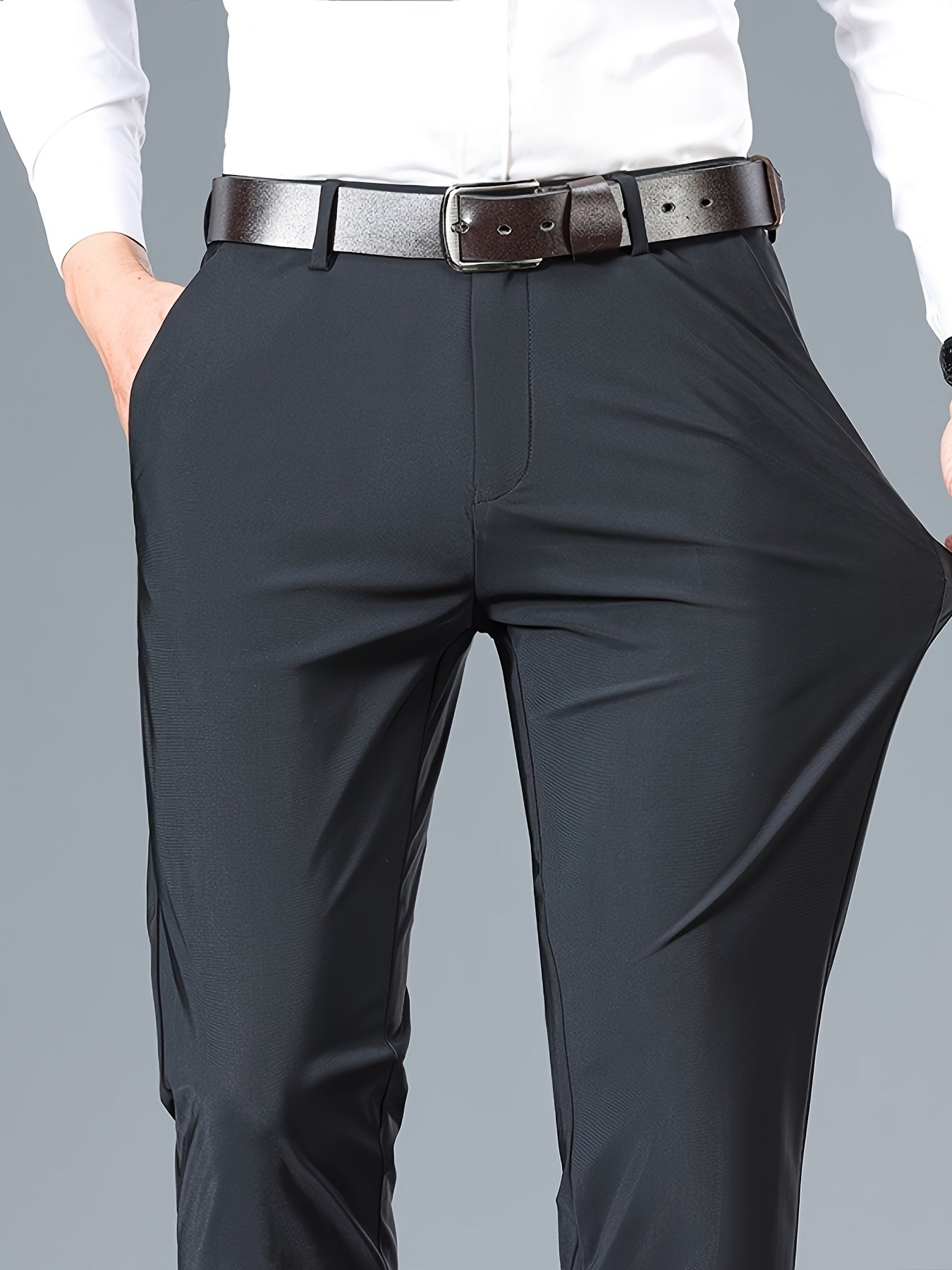 Men's Dress Pants - Quick Dry With Pockets
