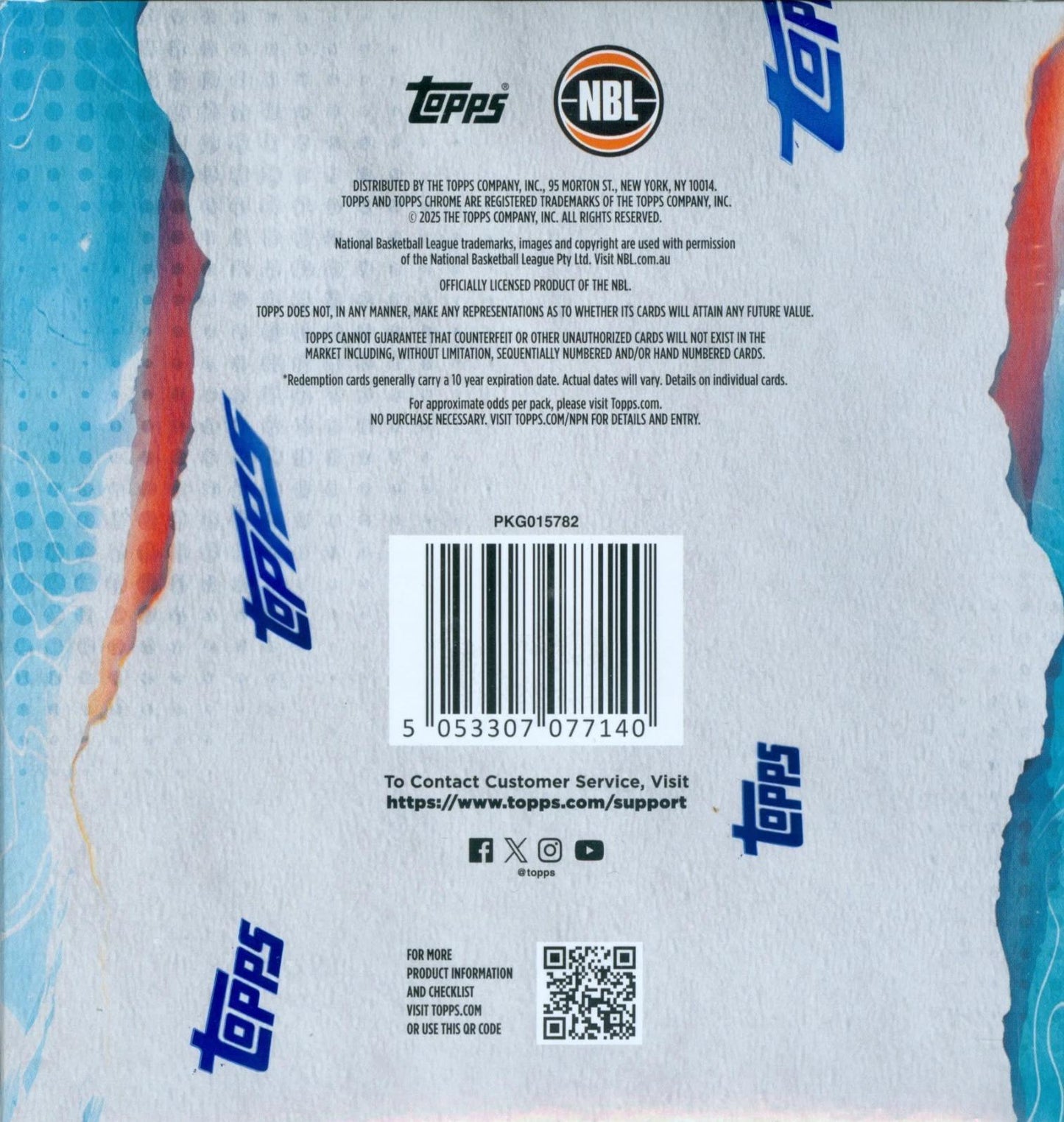 Topps Chrome NBL Basketball Mega Box 2024-25 – Factory Sealed 60 Cards 10 Packs, Refractors & Autographs, Collector Gift for NBL Fans & Basketball Card Collectors