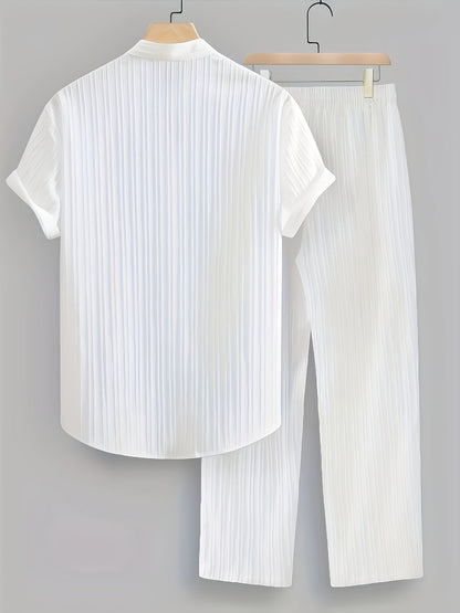 Men's Two-Piece Outfit Set - Short Sleeve 013925