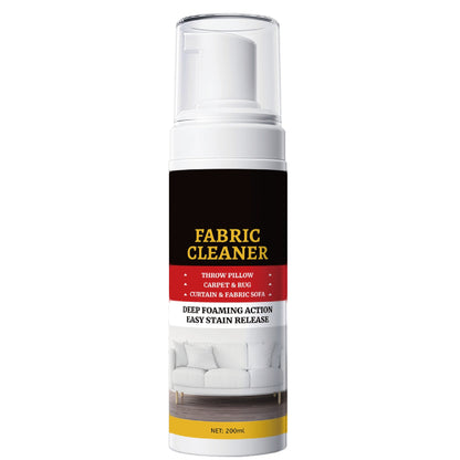 Upholstery Cleaner Spray Multi-Fabric Stain Remover 6.76oz Spot Cleaner for Couch Sofa Rug Carpet Clothes Car Seat Mattress Laundry Multi-Purpose Fabric Cleaner for Home and Car 1 2 3 4 5 Pack