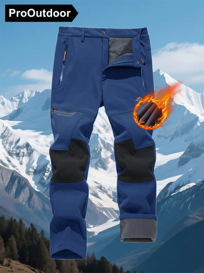 Men's Casual Trousers - Fleece Lined