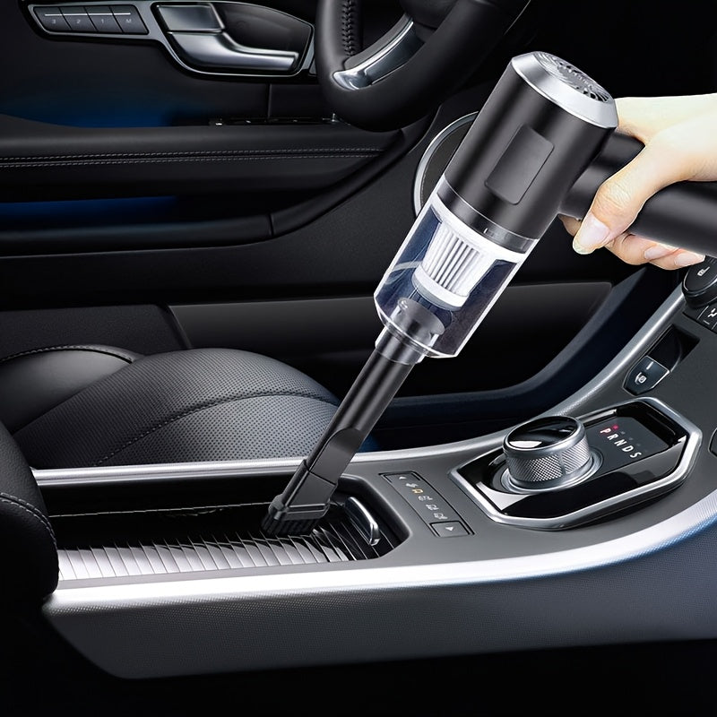 Multifunctional Wireless Charging Mini Vacuum Cleaner, Large Suction Power, Wireless Power Supply, Suitable for Computer Cleaning, Household Cleaning, Car Cleaning, Valentine'S Day And New Year'S Gift, July 4Th Gifts