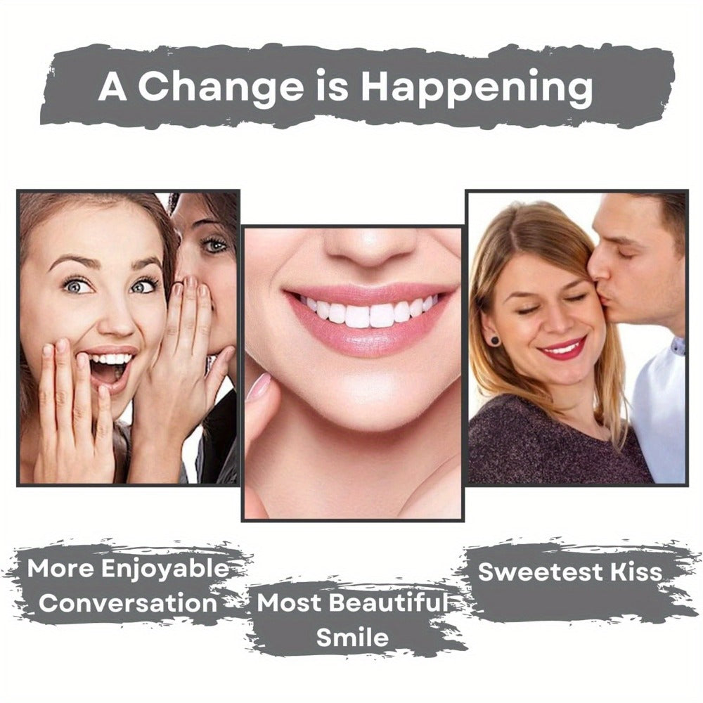 Activated Charcoal Teeth Whitening Powder 60g Natural Stain Remover for Coffee Tea Tobacco Deep Cleaning Dental Polish Breath Freshener Oral Care for Men Women Daily Whitening Treatment