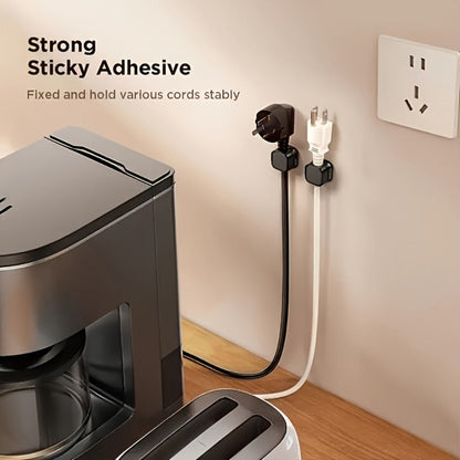 Magnetic Cable Organizer Clips 16 Pack Self-Adhesive No-Drill Cable Management Holder for Desk Wall Home Office Adjustable Wire Cord Organizer Set