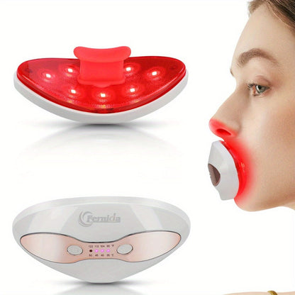 Lip Plumper Device for Women – Electric Lip Shaper & Trainer with 4 Adjustable Heating Temperatures for Fuller, Plumper Lips, Portable Beauty Tool Gift