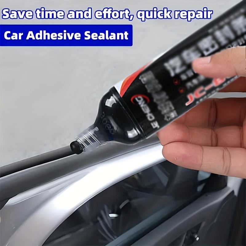 Automotive Rubber Sealant - Heavy-Duty Black High Quality Adhesive for Tyre Sealing, Plastic & Metal Surfaces | Multi-Surface Bonding, Long-Lasting Repair & Leakproof Seal | Compatible with Cars, Trucks, Motorcycles, Bikes | Easy Application