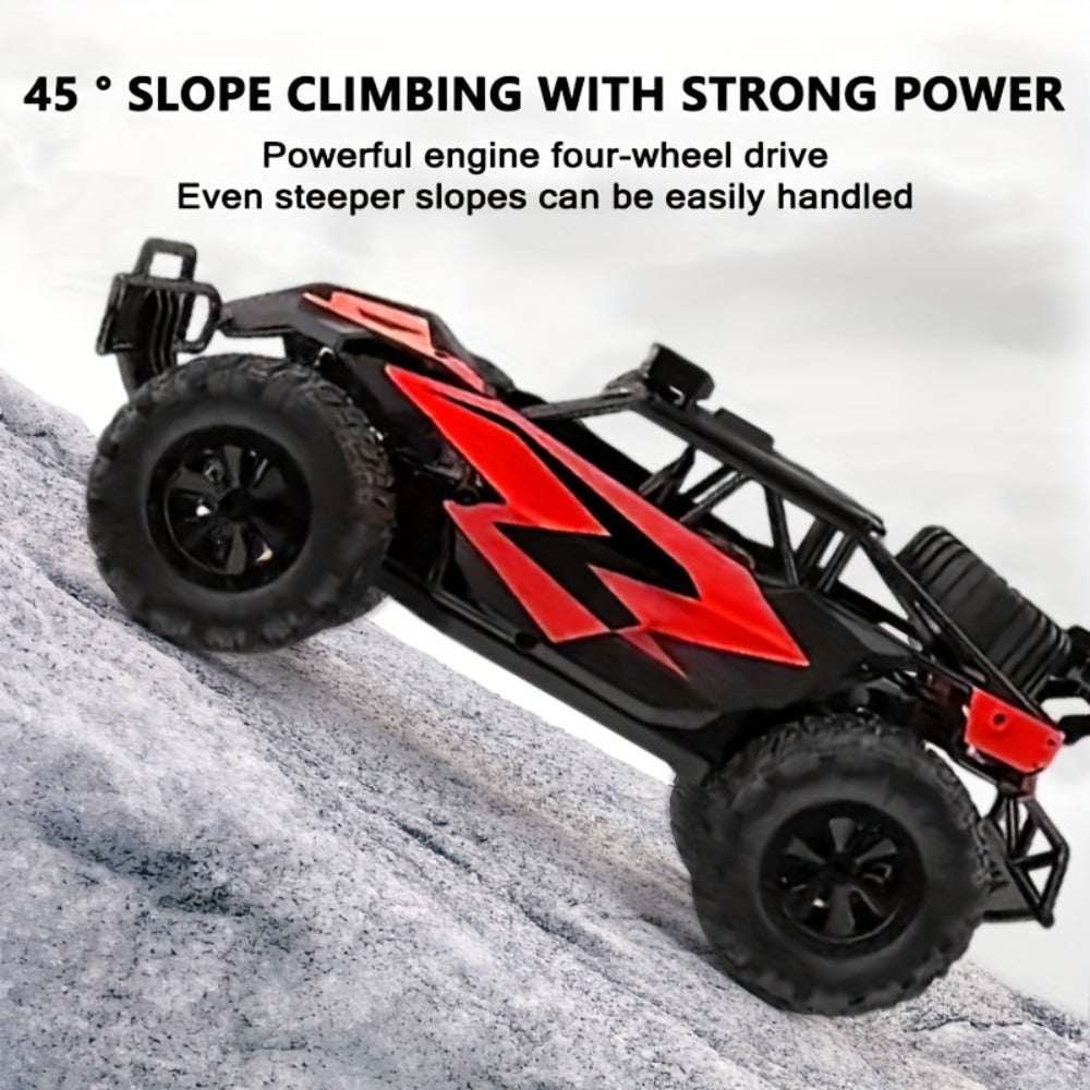 High-Speed RC Off-Road Car 40km/h 4WD All-Terrain Remote Control Climbing Truck with Long-Lasting Battery – Outdoor Racing Vehicle for Boys Kids Teens Ages 8+, Birthday Christmas Gift