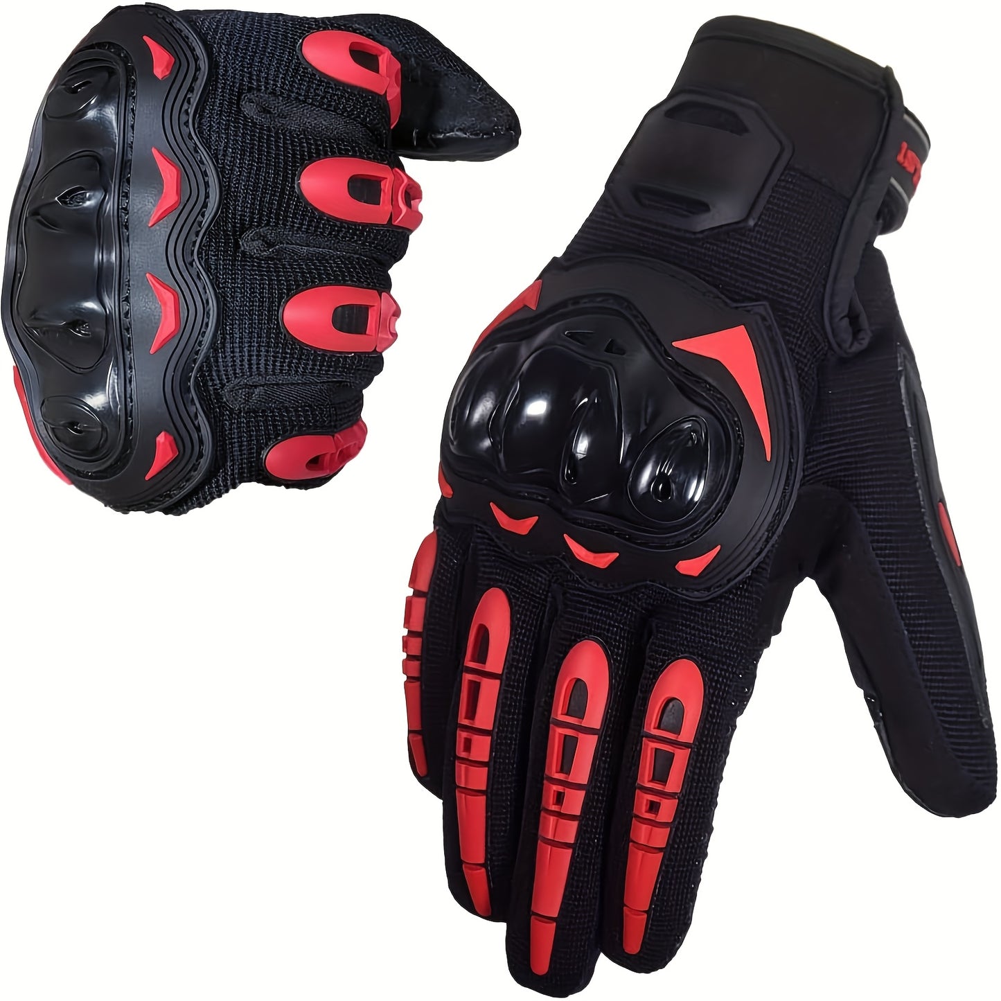 Motorcycle Gloves Designed for Touchscreen Use, Featuring Hard, Full Fingers, Design, And a Comfortable Fit for Outdoor Activities And Cycling