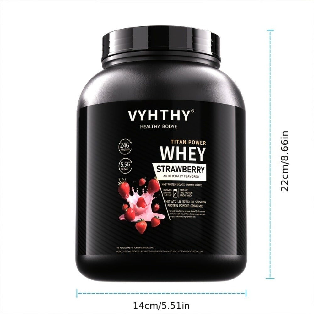 Whey Protein Powder Isolated & Hydrolyzed Blend with BCAAs – Low Carb Sports Nutrition Shake for Women, Strawberry Blueberry Vanilla Flavors