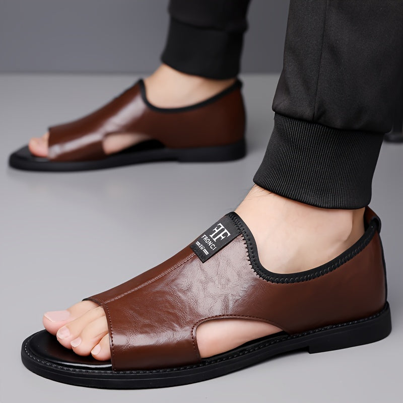 Men's Sandals - Non-Slip Sole & Slip-On Ease