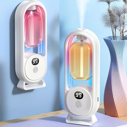 Aromatherapy Diffuser with Essential Oils Included | 4.06oz Cute Portable Aroma Diffuser with LED Light for Office, Bedroom & Bathroom | Long-Lasting Home Fragrance Air Freshener Gift | 9 Scents