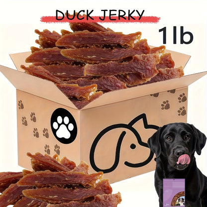 Duck Jerky Dog Treats Bundle High Protein Chews Grain Rawhide Free Daily Snacks for Small Medium Large Breeds Duck Lovers Dried Meat Bites Duo