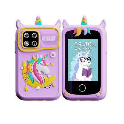 Kids Educational Smartphone Toy with 1080P HD Camera, 20 Mini-Games, Music, Stories & Habit Training – Learning Toy for Boys Girls Ages 3-14, Birthday Christmas Gift