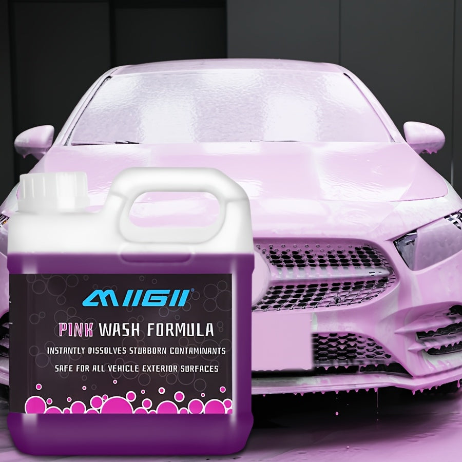 Foaming Car Wash Cleaner High Foam Auto Detailing Shampoo Soap for Vehicle Paint Care, Powerful Formula Penetrates and Breaks Down Tree Sap, Bird Droppings & Tough Stains, Works on RVs, Trucks, Cars & More, Available in 10.14oz, 16.91oz, and 33.81oz