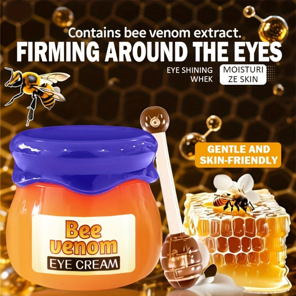 Bee Venom Eye Cream 5 Pack Instant Lifting Firming Anti-Aging Under Eye Treatment - Dark Circles Puffy Eyes Eye Bags Wrinkles Antioxidant Formula for Women All Skin Types