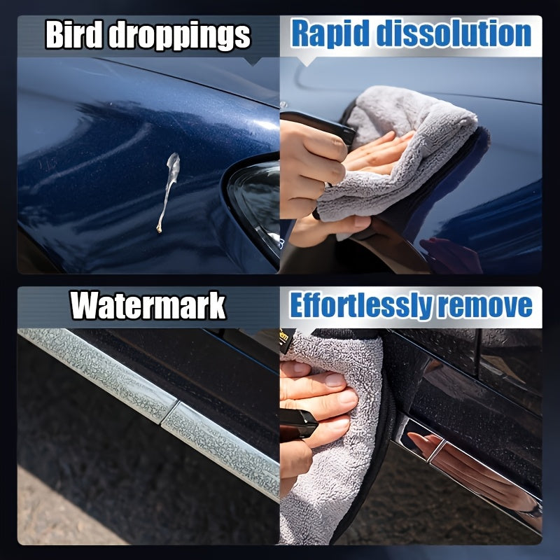 1 Spray & Wipe Waterless Car Wash Solution Suitable for Paint Protection, Instantly Removes Grime, No Rinse Required, Quick Detailing Spray for Car, Motorcycles,, RVs - Formula for -the- Vehicle Maintenance
