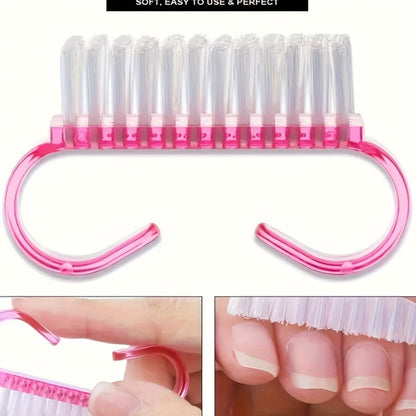 Acrylic Nail Kit 23-in-1 Complete Set with 12 Glitter Colors White & Pink Powder - DIY Nail Extension System No Glue No Liquid Needed for Beginners & Pros, Home Salon Manicure Kit for Women