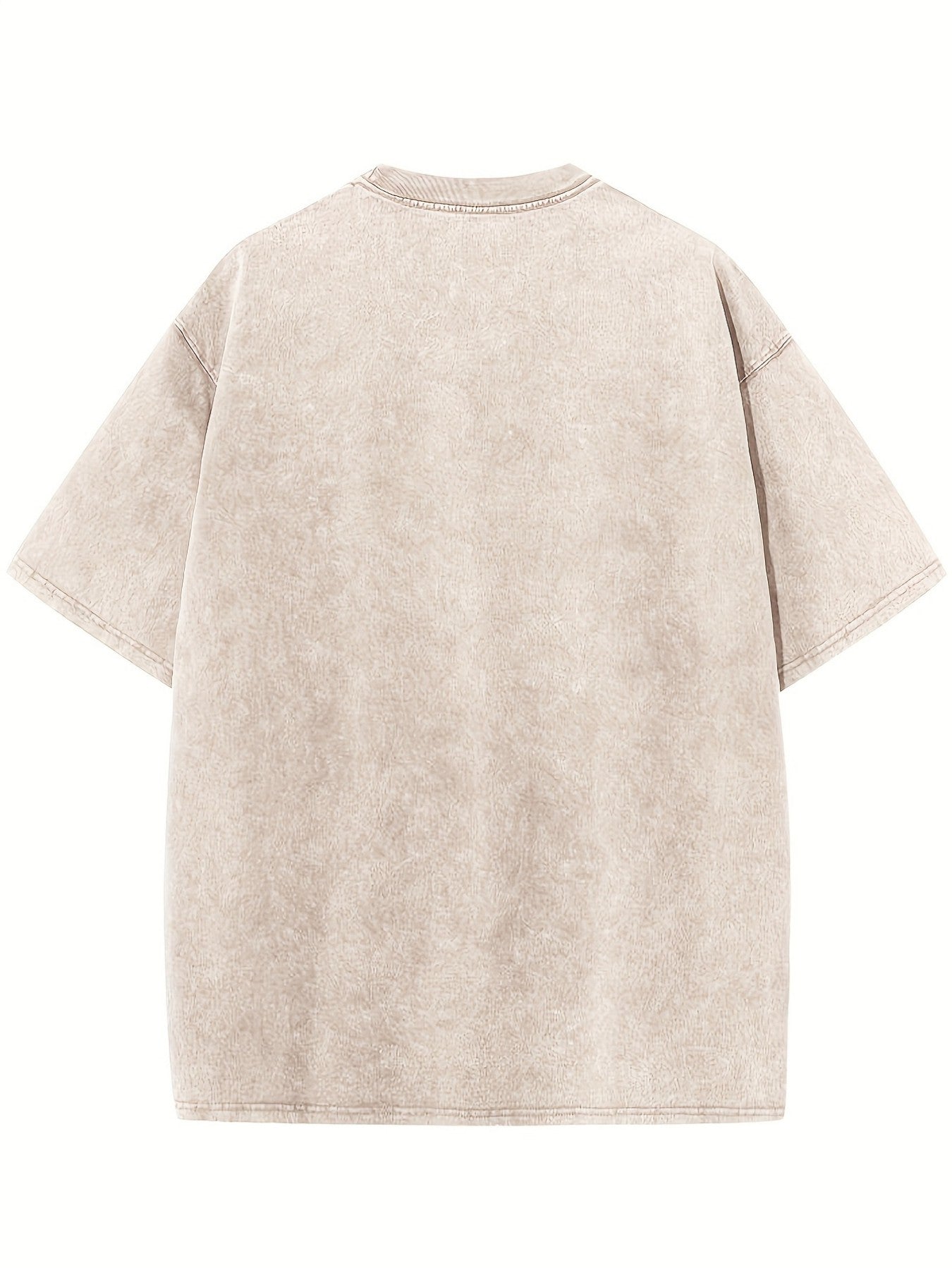 Men's Vintage T-Shirt - Round Neck Short Sleeve Everyday Style