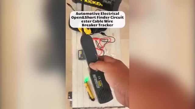 Electrical Wire Tracker Kit, EM415PRO 6-42V DC Automotive Circuit Tester, Fast Locate Broken Wires & Short Circuits, Non-Contact Induction Probe for Vehicle Repair, Essential Gear