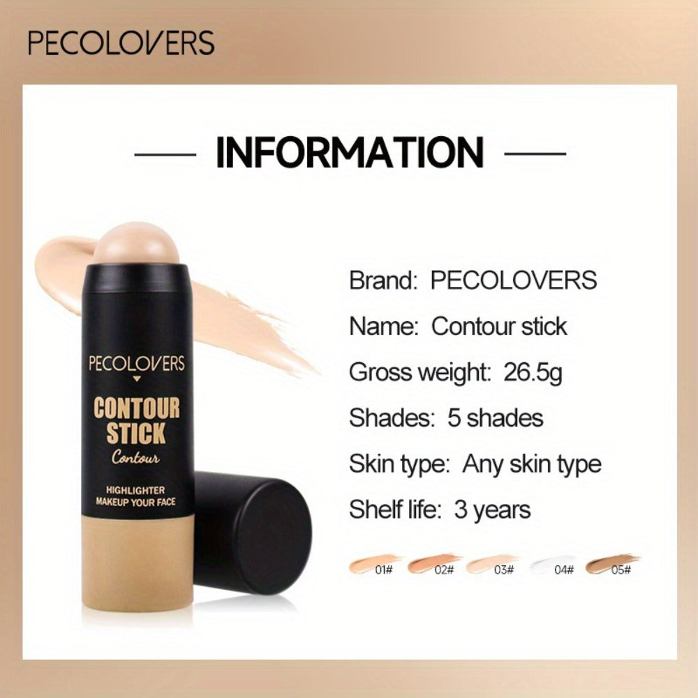 Concealer Cream Set 5 Shades Full Coverage for Dark Circles Pores Blemishes — Buildable Silky Smooth Formula, Natural Finish Face & Body Makeup Concealer for Women