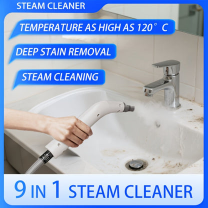 Handheld Steam Cleaner 1200W High Pressure Portable Steam Cleaning Machine for Home, Car, Upholstery, Floors & Gaps - High Power Water Tank, Multi-Surface Steamer with Storage Bag, Regular & Pro Edition