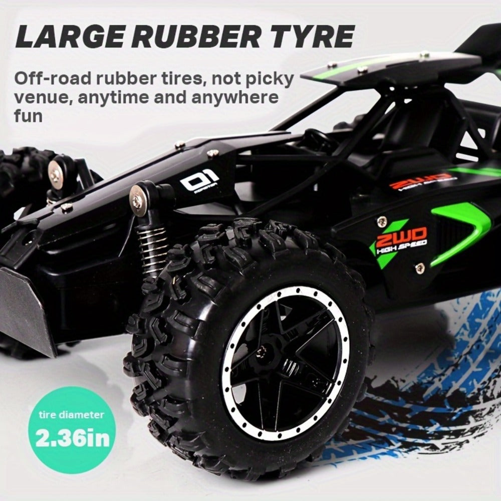 RC SUV Car 1:18 Scale 15KM/H 2.4GHz for Kids Teens Adults – Off-Road Remote Control SUV Anti-Collision System USB Rechargeable Large All-Terrain Tires Indoor Outdoor Birthday Christmas Gift