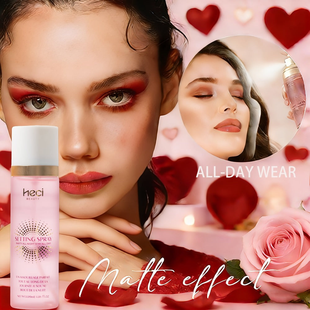 3-in-1 Makeup Setting Spray Prime Hydrate & Set Long-Lasting Waterproof Sweat-Proof Moisturizing Face Mist — Locks Makeup Flawless Finish All Skin Types All-Day Wear Women