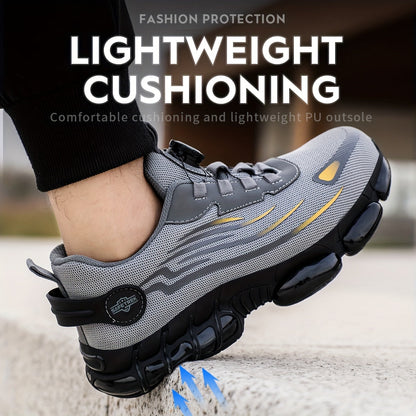 Men's Work & Safety Shoes - Steel Toe Protection & Puncture Resistant