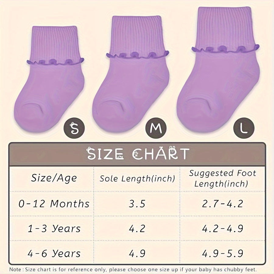 Girls' Lace Princess Socks - 12/24-Pair Options