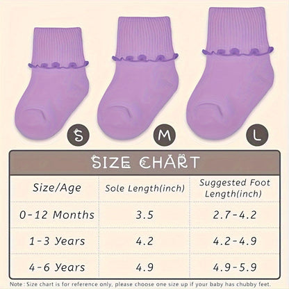 Girls' Lace Princess Socks - 12/24-Pair Options