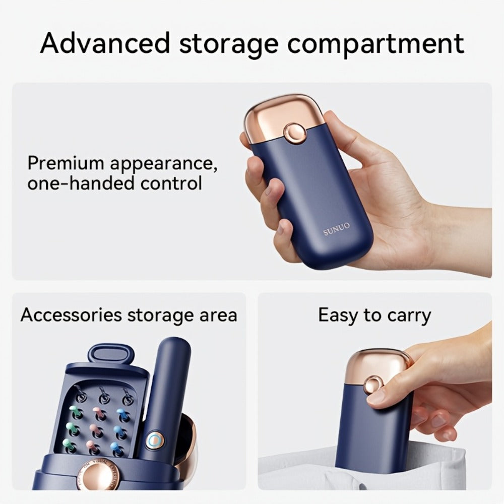 Upgraded 1080P Ear Wax Removal Tool with Camera & Storage Case – LED Light, iOS & Android Compatible, Complete Ear Cleaning Kit, Holiday & Birthday Gift for Whole Family