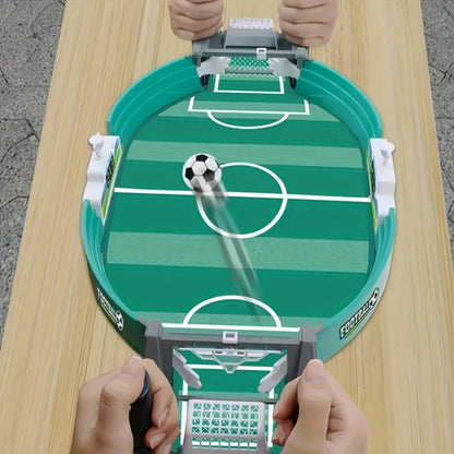 Table Football Game for Kids & Adults – 2-Player Tabletop Soccer Duel Board Game, Family Fun Indoor Game Night Gift for Boys Girls Teens, Desktop Foosball Game with Balls