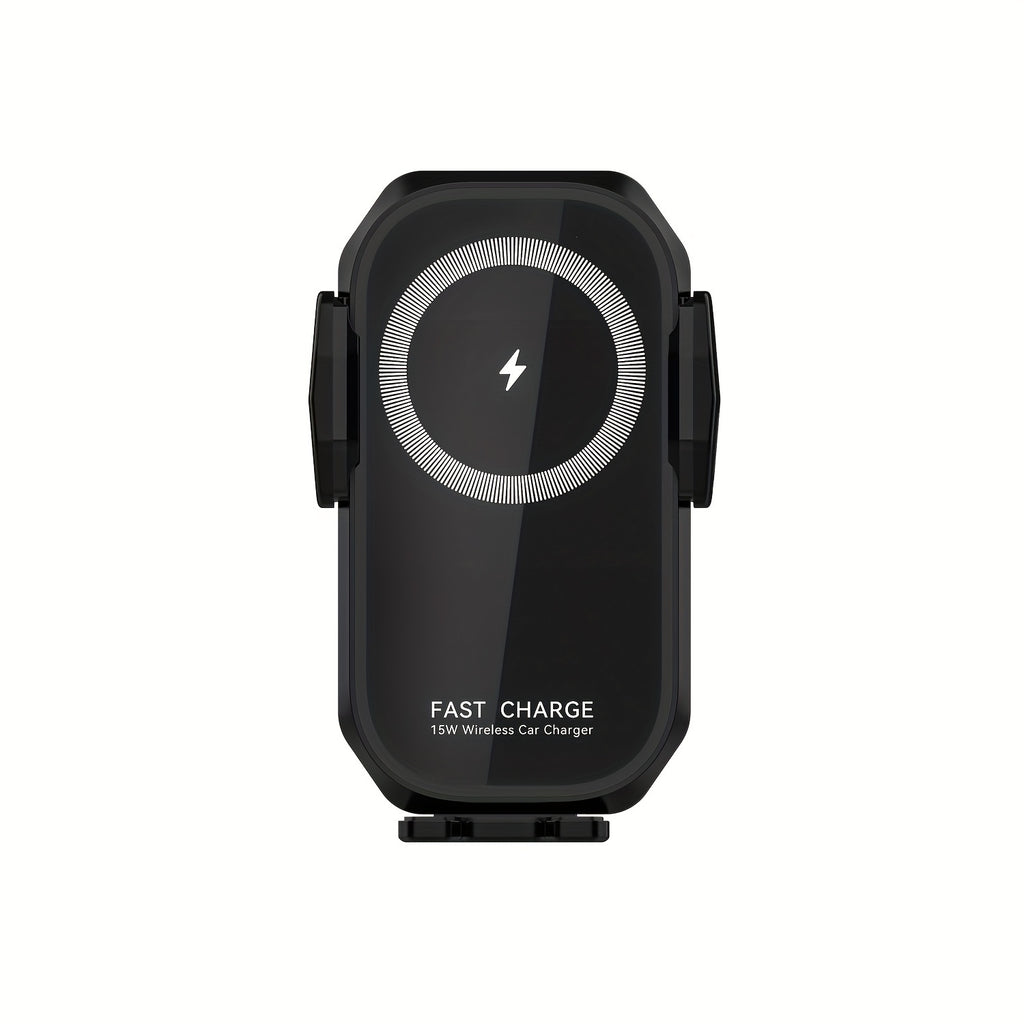 Fast Charging Wireless Car Charger with Auto-Clamping Mount, Compatible with Iphone 16/15/14/13/13 Pro/12 Pro Max/12 Pro/12/11/10 Series And Samsung Galaxy Series, Offering 15W/10W/7.5W Charging Through Air Vent
