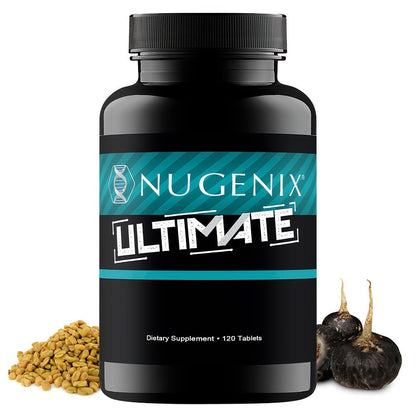 Men's Vitality Supplement Capsules — Nugenix Ultimate Formula for Testosterone Support, Male Energy & Strength | Daily Performance Booster for Men Over 40 | 120 Capsules Per Bottle | 1, 2 or 3 Bottle Pack