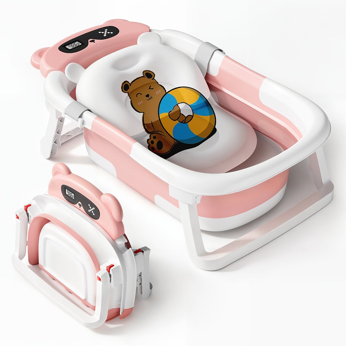 Baby Bathtub Collapsible Bathtub For Newborn To Toddler Durable Essential Infant - product view 2