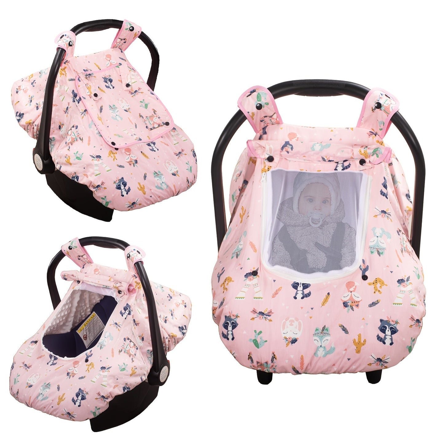 Baby Purple Flowers Bag - product view 1