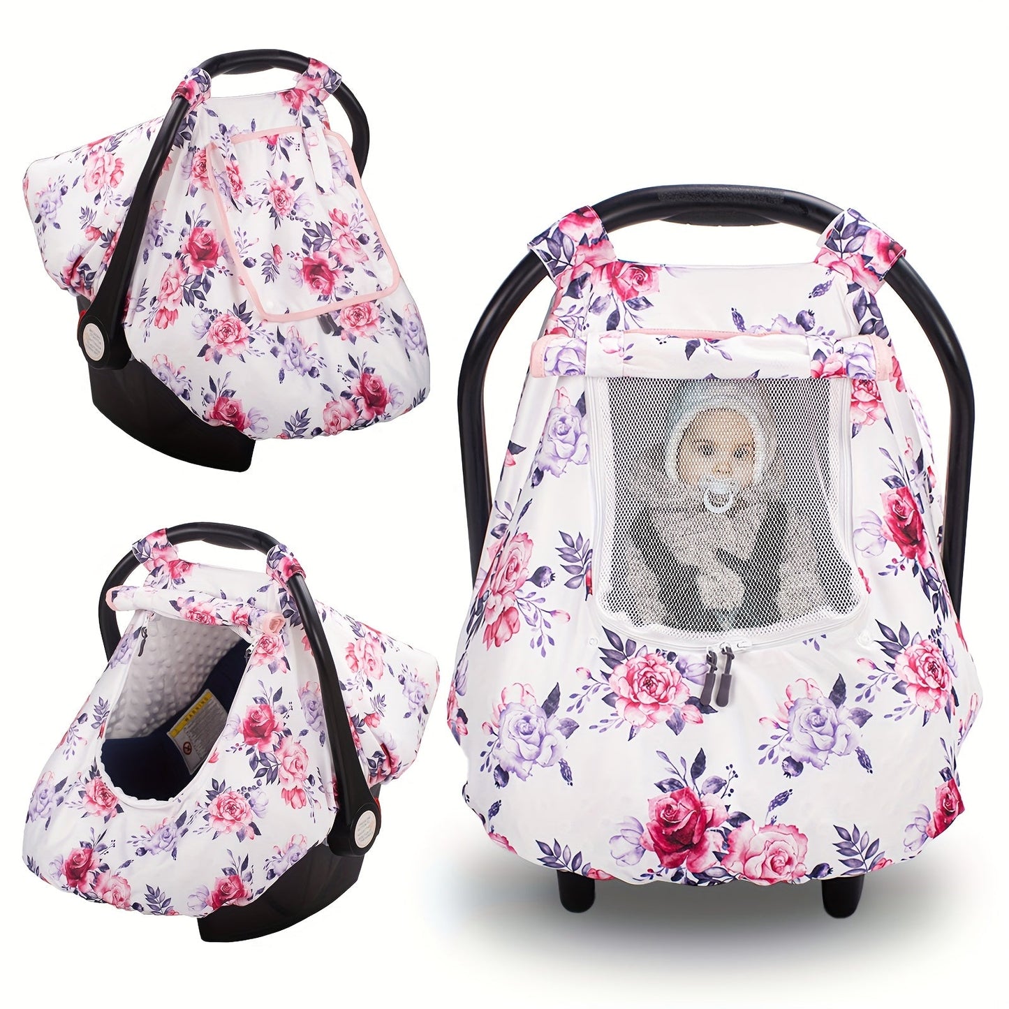 Baby Purple Flowers Bag - product view 3