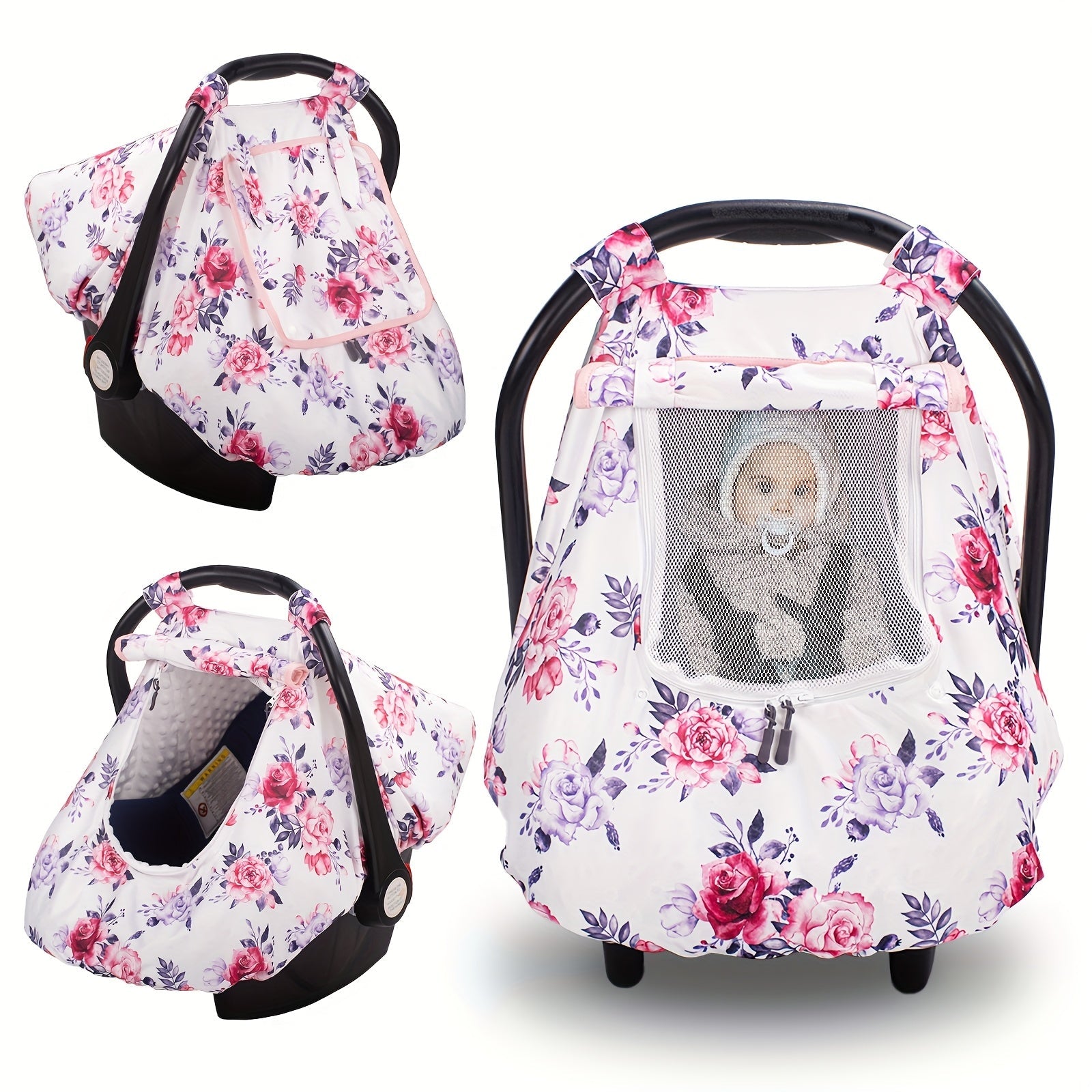 Baby Purple Flowers Bag - product view 3