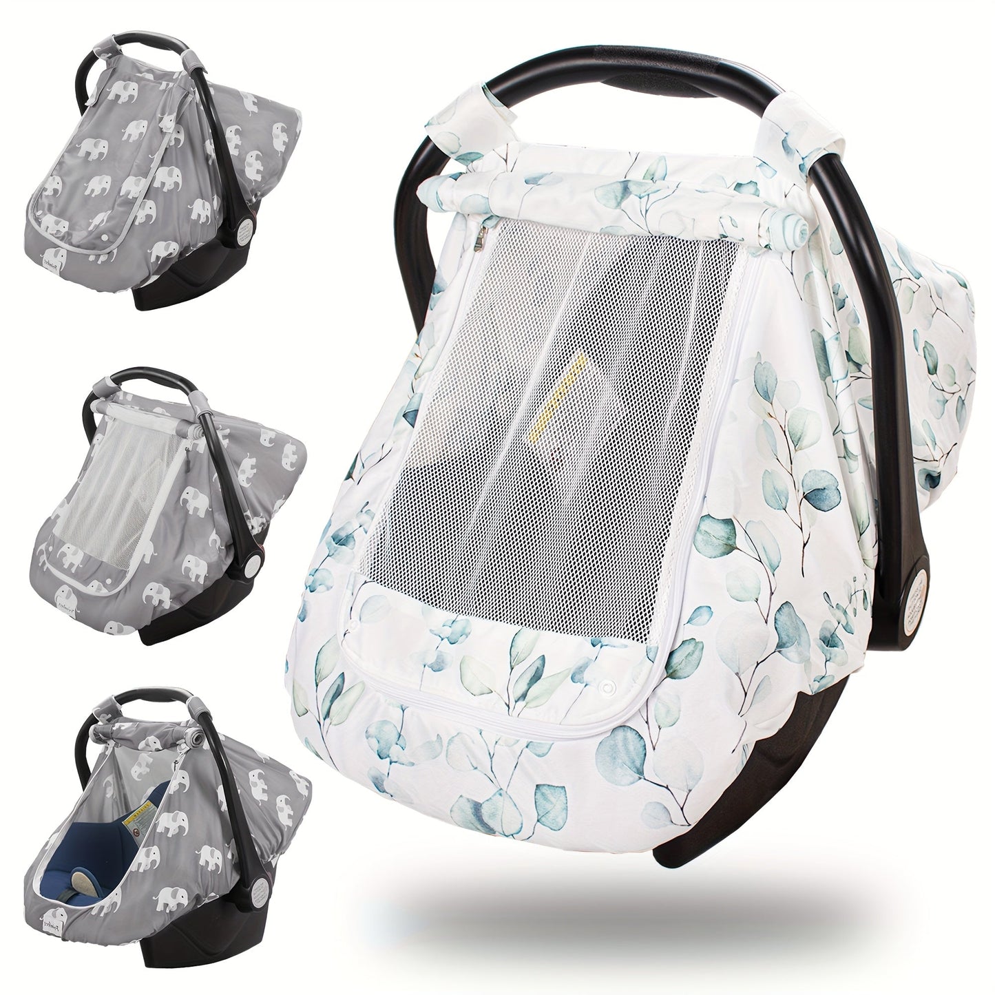 Baby Car Seat Cover - Breathable Beavtaens Covers Stretchy variant image - product view 20