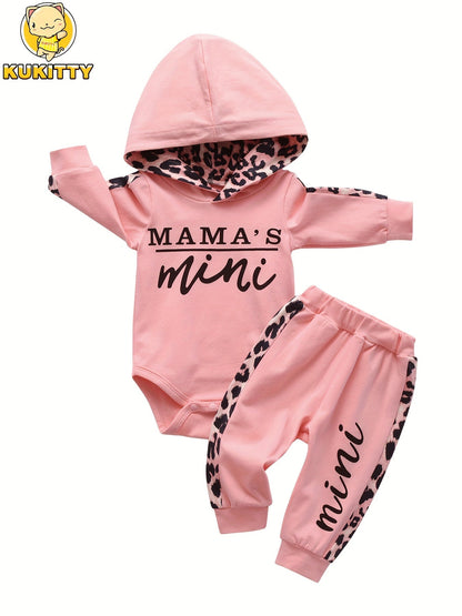 Baby Pink Printed Long-Sleeve Pants - product view 7