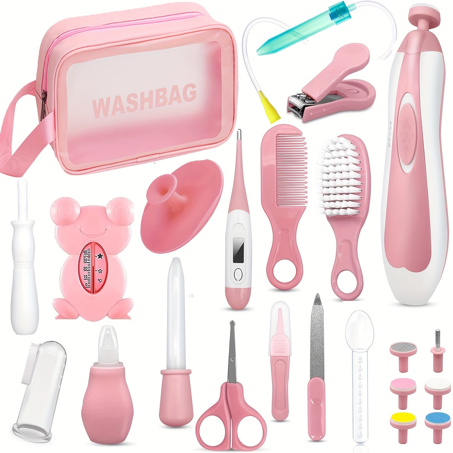 Baby Grooming Kit 24-in-1 - Electric Nail Trimmer variant image