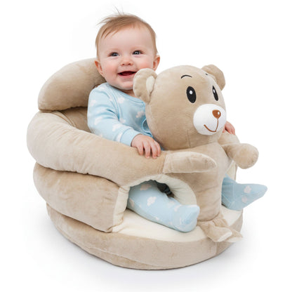 Baby Lounger shown in the Bear Seat_Khaki option