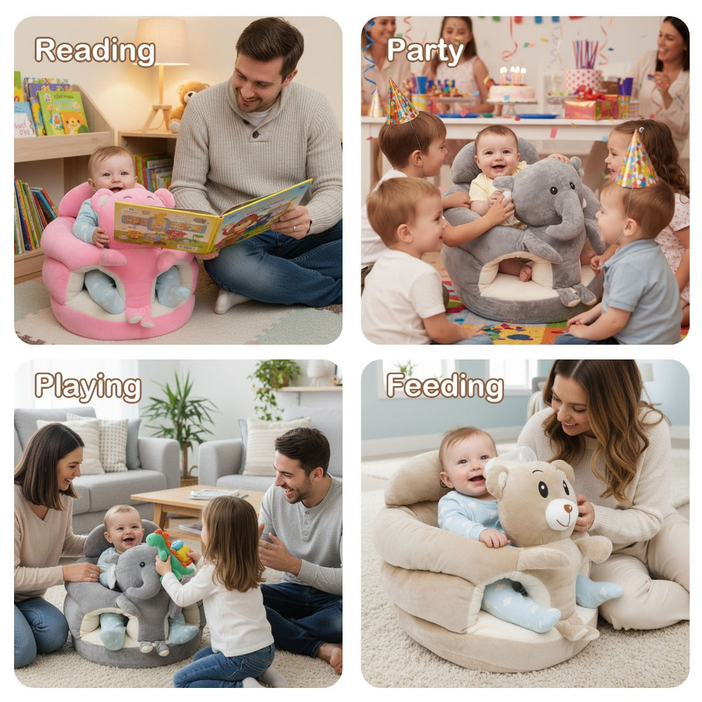 Baby Lounger with Tool-Free Assembly for Comfortable Everyday Seating in Kids' Room detail image - detail view 15