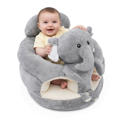 Baby Lounger shown in the Elephant Seat_Grey option