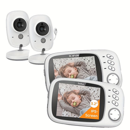 BOIFUN Smart Monitor Camera with Night Vision Two Way Audio WiFi Free Video System - product view 3