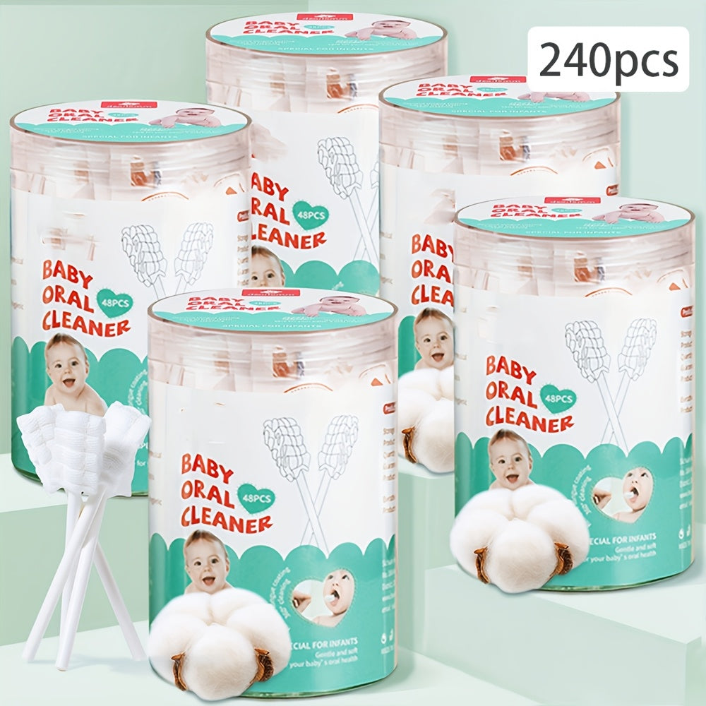 Baby Oral Care - 48-pcs Tongue Cleaner Toothbrush variant image
