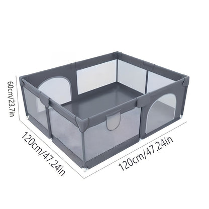 71 3 71 3 Inch Baby Playpen Play Pens for Babies And Toddlers Metal And Fabric - product view 2